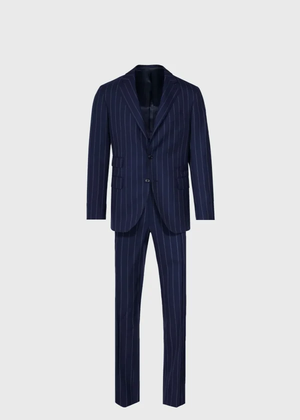 All Year Wool Pinstripe Suit