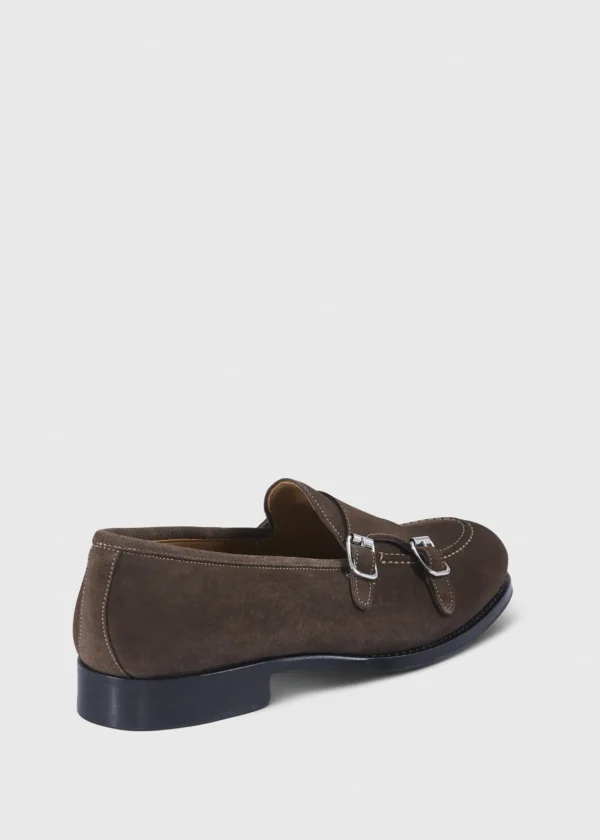 Bonte Suede Double Buckle Slip On