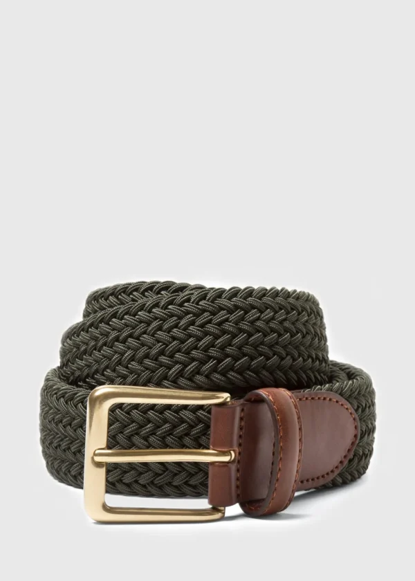 Braided Stretch Nylon Belt
