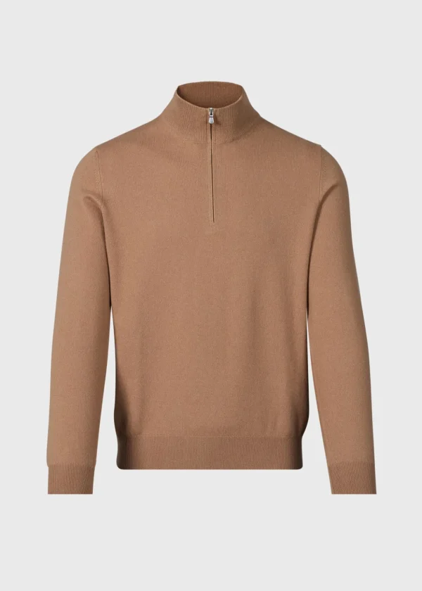 Cashmere 1/4 Zip Sweater