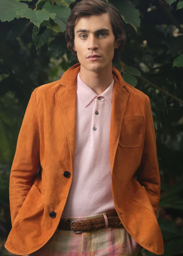 Cashmere Long Sleeve Polo