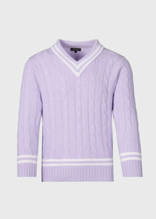 Cashmere Tennis Sweater