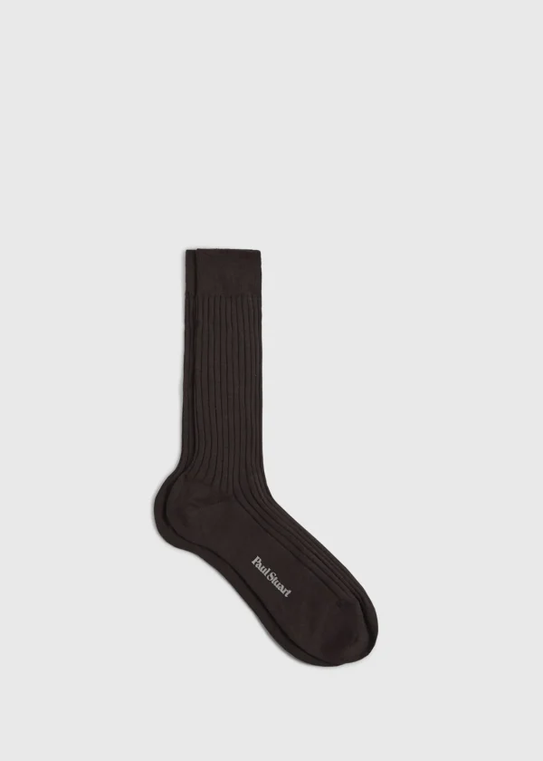 Classic Merino Wool Ribbed Sock