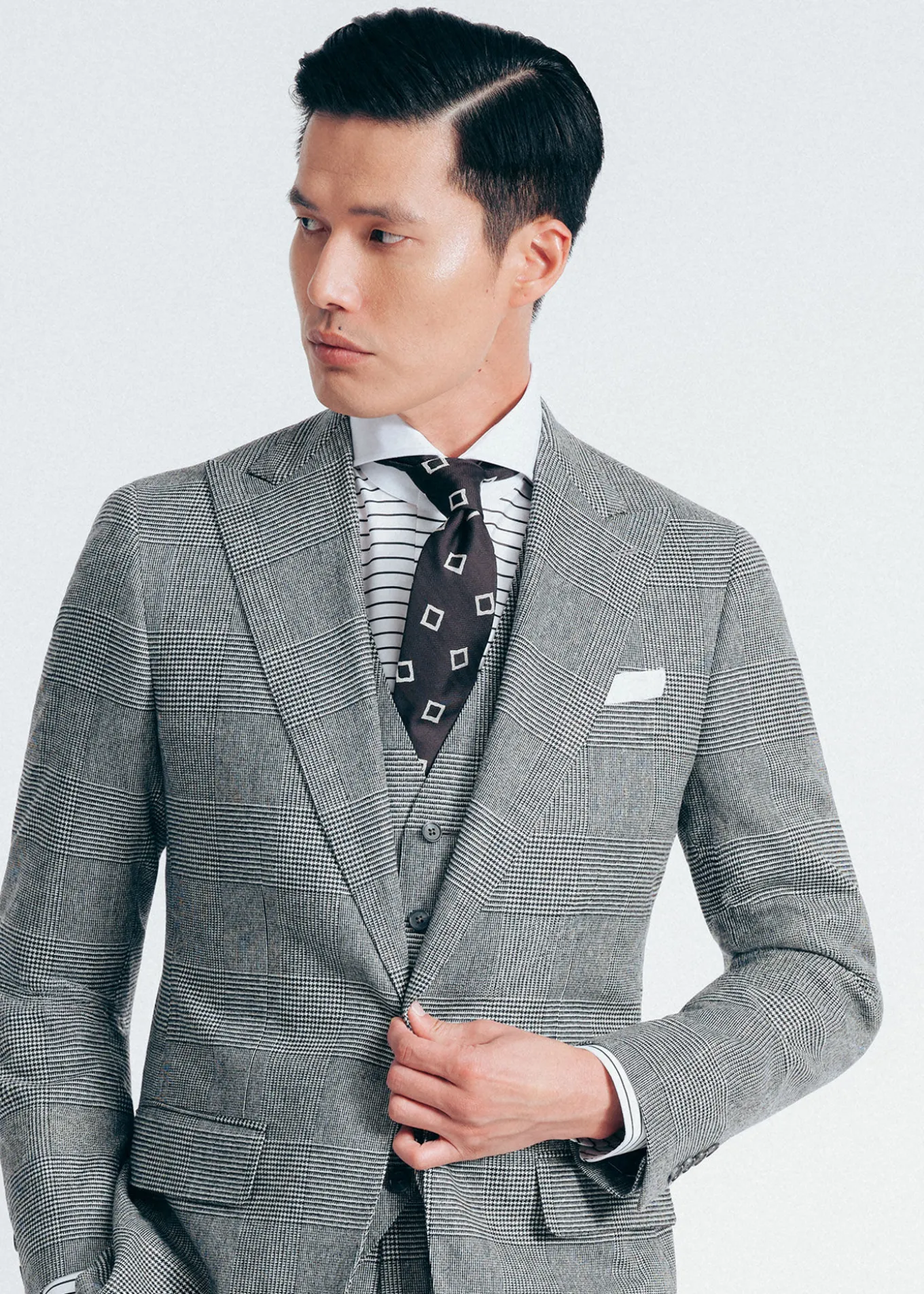 contrast_collar_horizonta_1.webp Contrast Collar Horizontal Stripe Dress Shirt