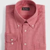 Cotton Flannel Herringbone Sport Shirt