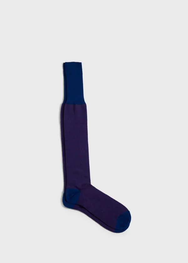 Cotton Herringbone Sock