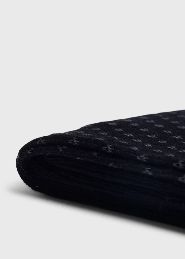 Cotton Jacquard Sock