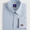 Cotton Oxford Stripe Sport Shirt
