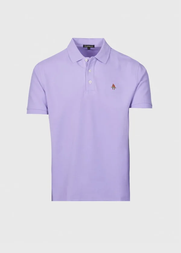 Cotton Piqué Logo Polo