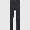 Cotton Plain Front Newton Pant