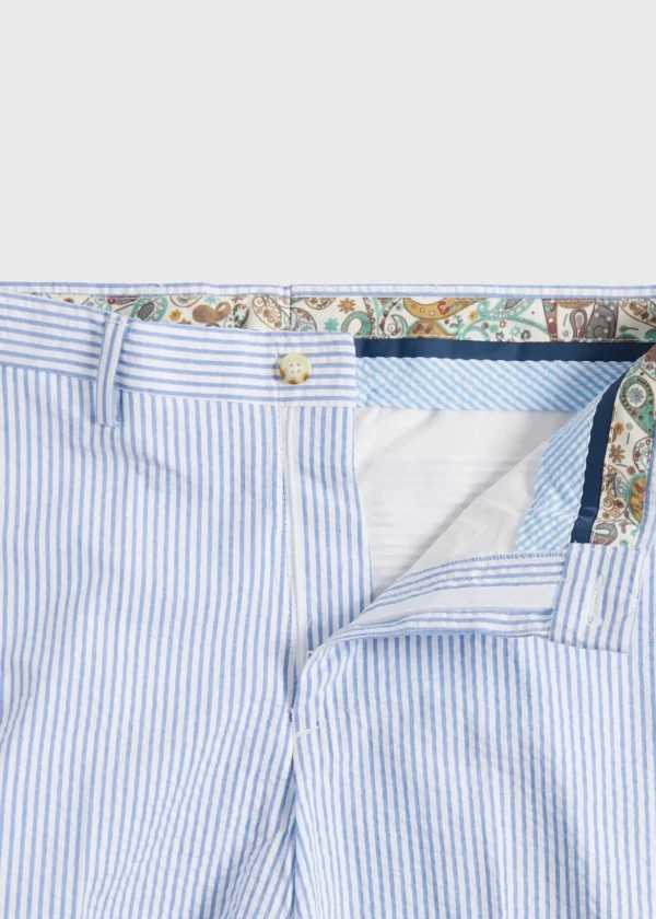 Cotton Seersucker Walk Short
