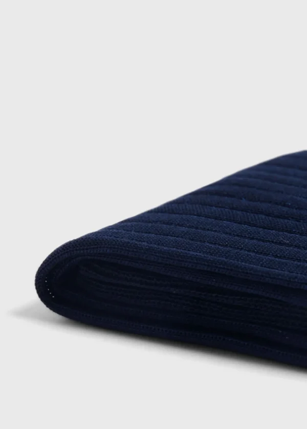 Cotton Shadow Stripe Sock