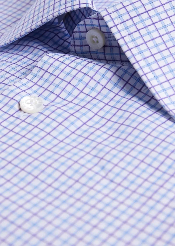 Cotton Tattersall Sport Shirt
