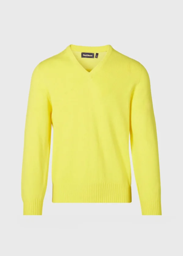 Cotton V-Neck Sweater