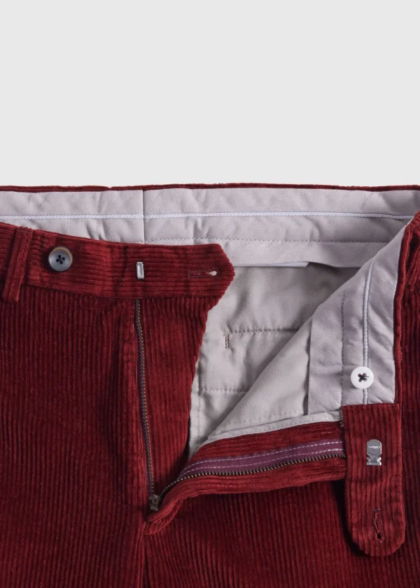 Cotton Wide Wale Corduroy Trouser
