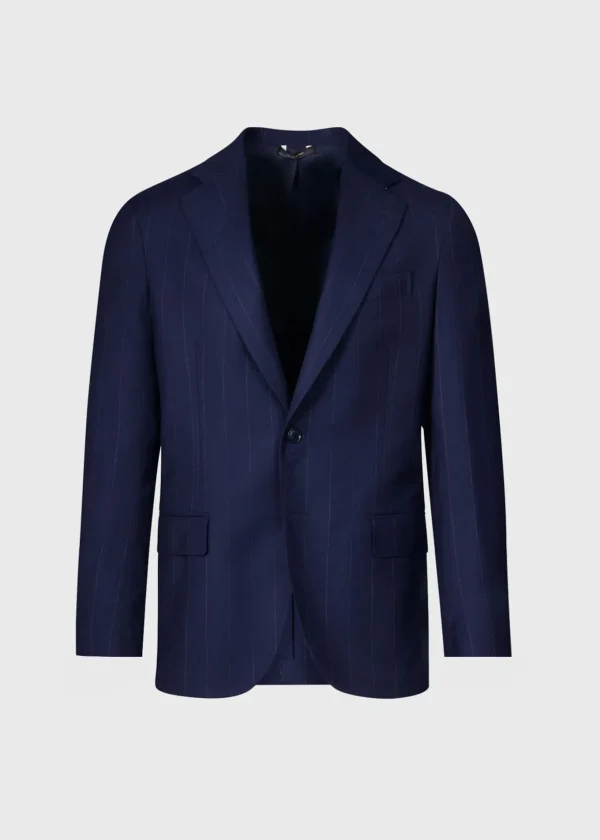 Fainted Chalk Stripe Flannel Suit