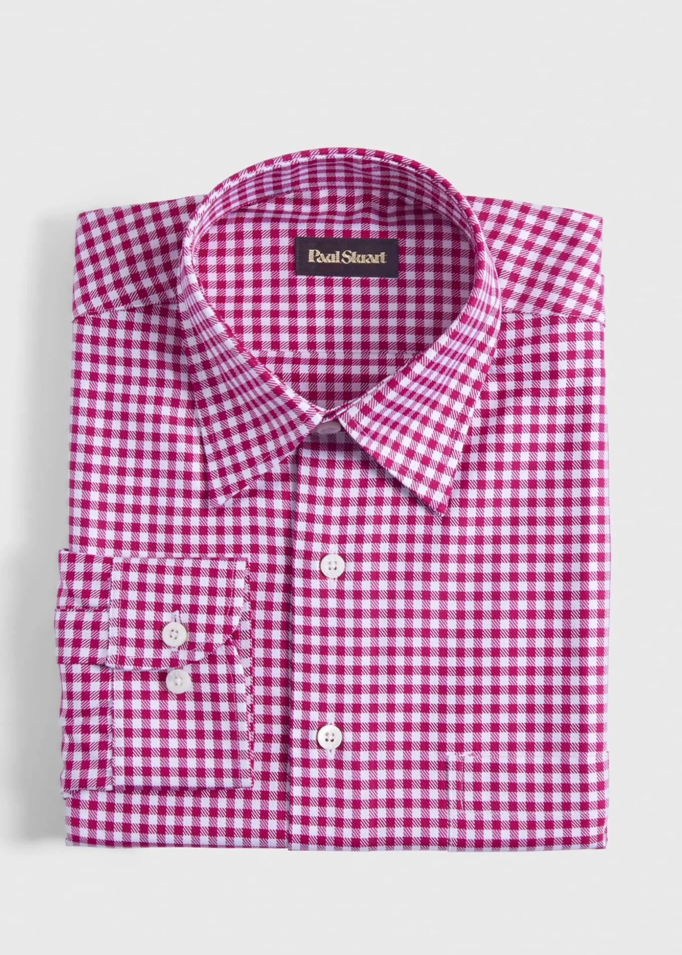 gingham_check_twill_sport_0.webp Gingham Check Twill Sport Shirt