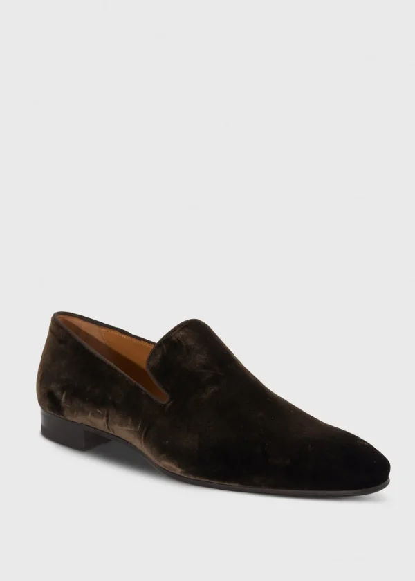 Harrier Velvet Formal Slip-On