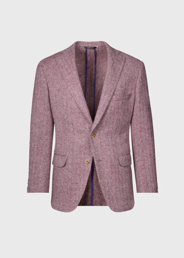 Herringbone Tweed Jacket
