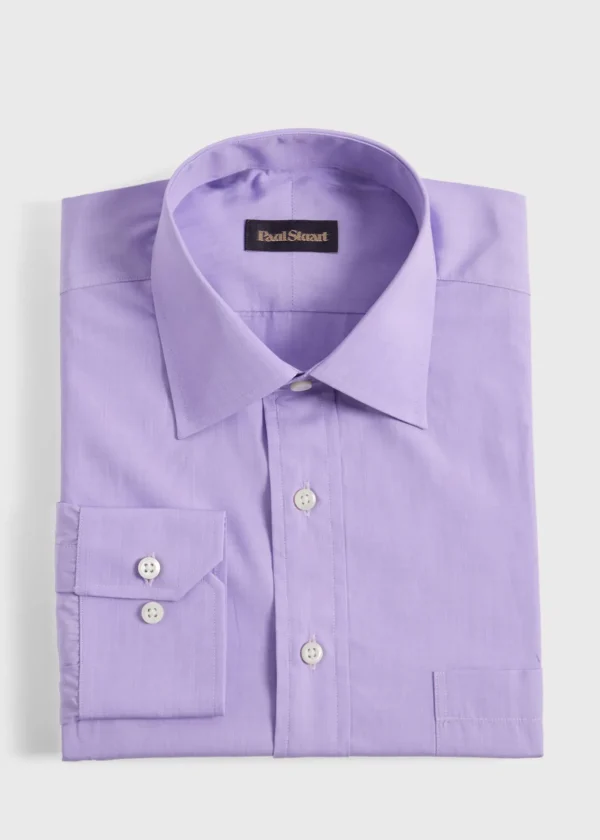Lilac End On End Dress Shirt