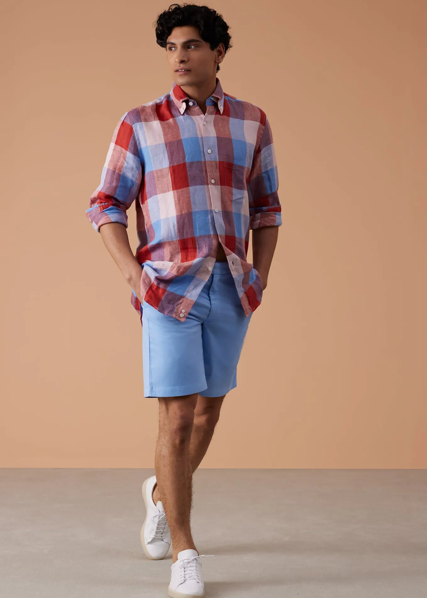linen_buffalo_check_sport_1.webp Linen Buffalo Check Sport Shirt