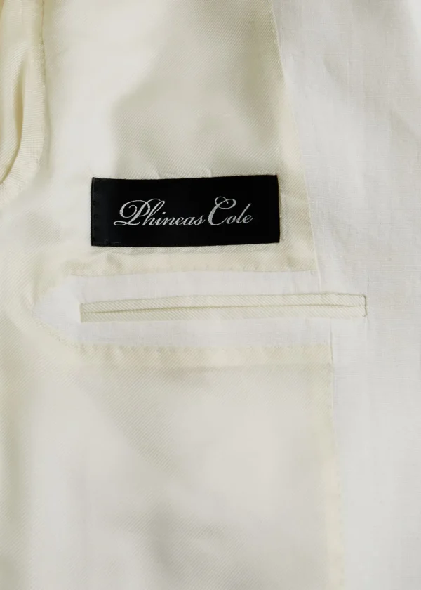 Linen Double Breasted Dinner Jacket