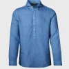 Linen Half Placket Sport Shirt