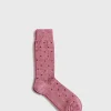 Linen Mélange Dotted Sock