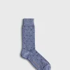 Linen Mélange Dotted Sock