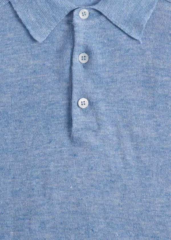 Linen Mélange Polo