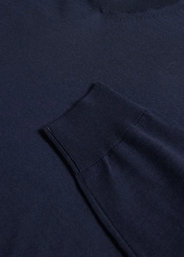 Merino Wool V-neck Sweater