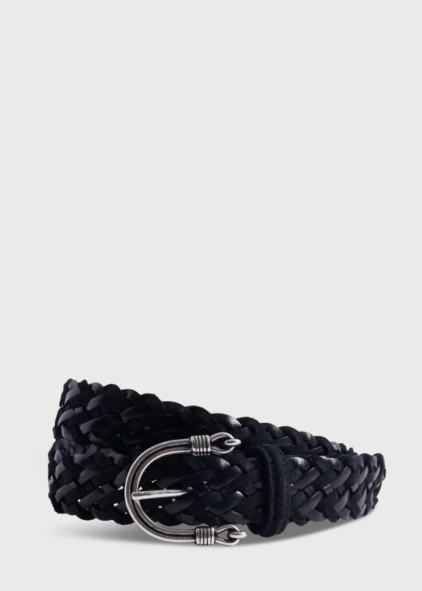 30MM Braided Leather Belt