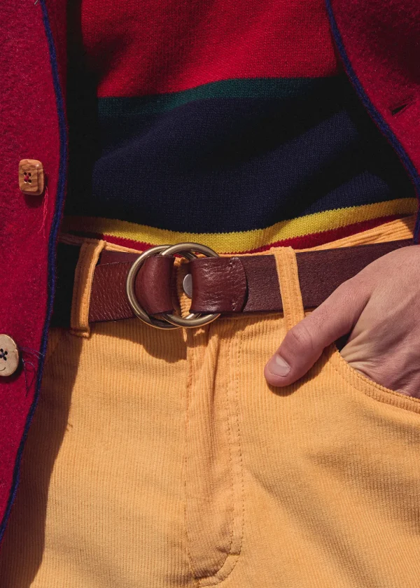 O-Ring Leather Belt