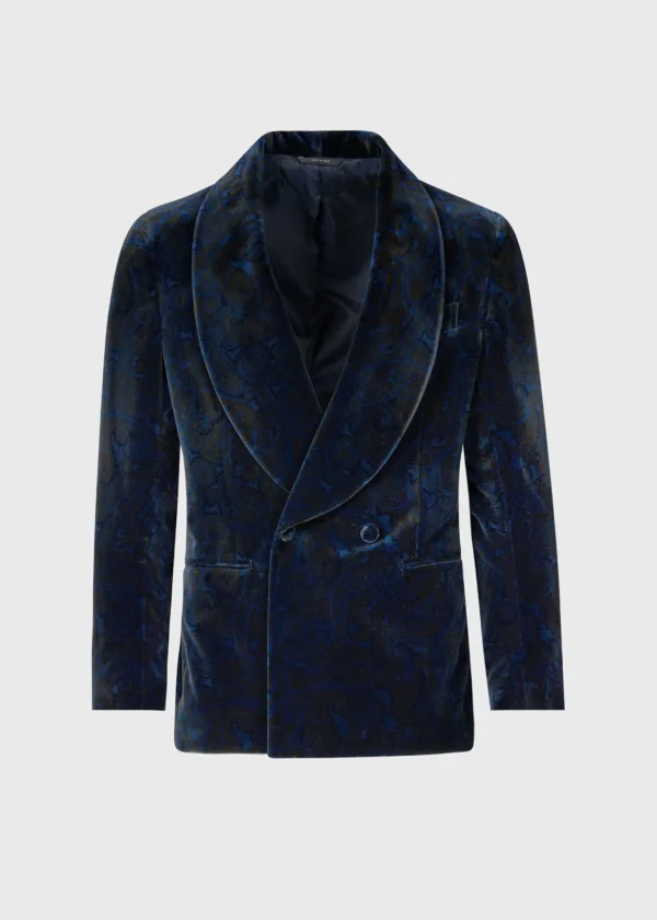 Paisley Velvet Dinner Jacket