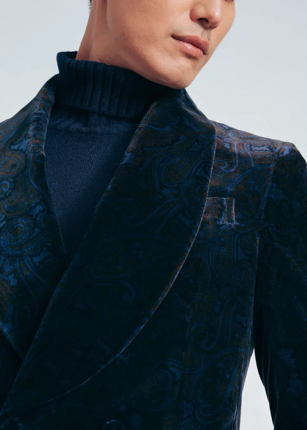 Paisley Velvet Dinner Jacket