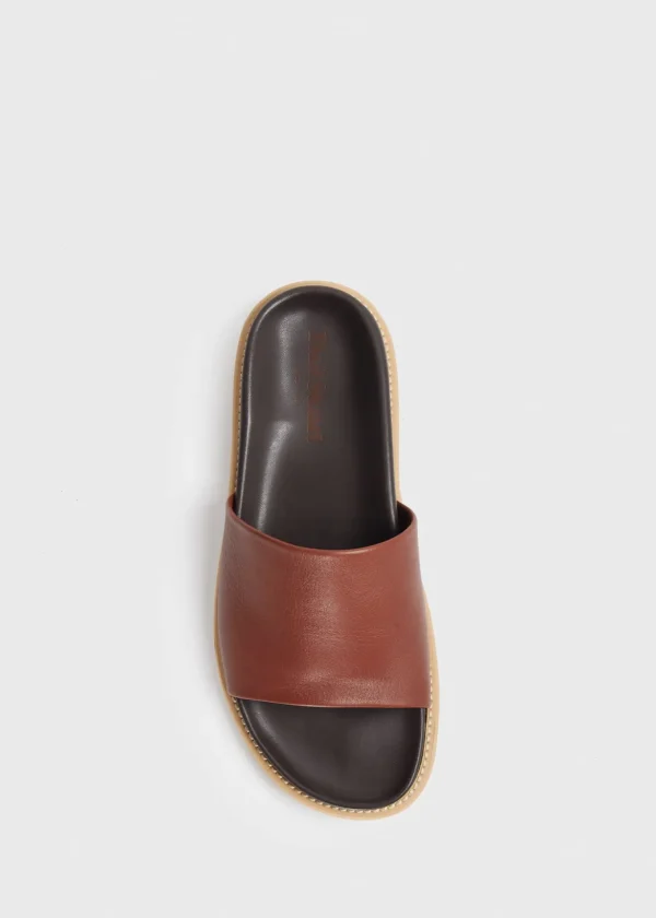 Palma Leather Slide