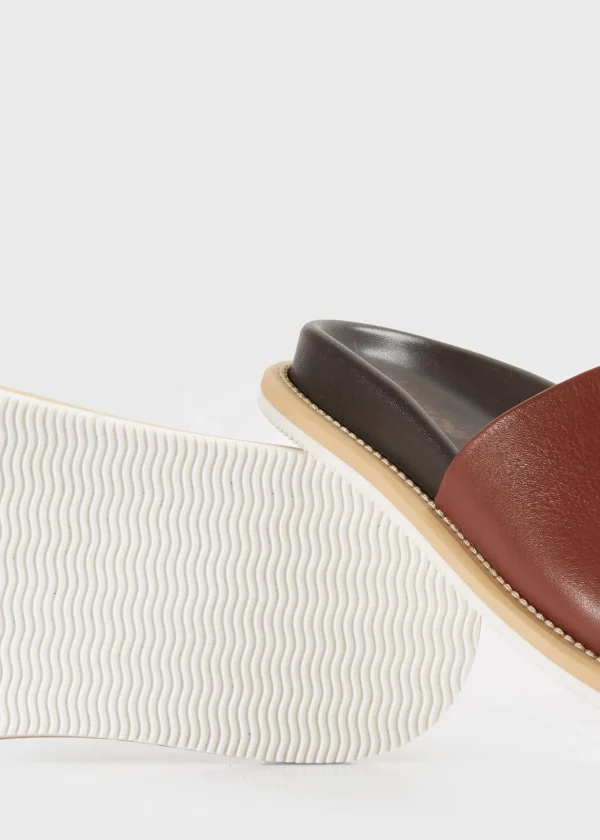Palma Leather Slide