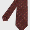 Printed Silk Belts And Bits Tie