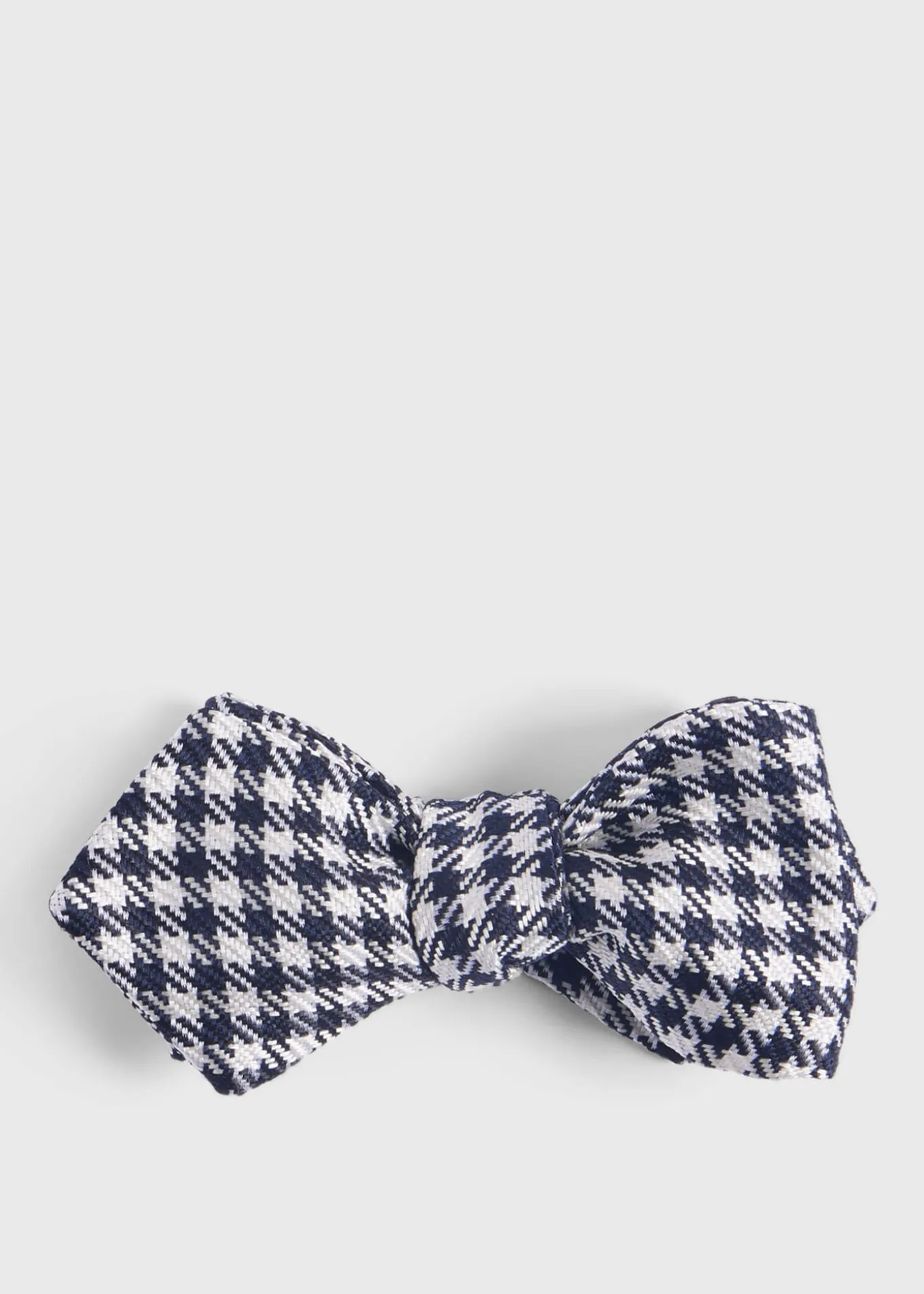 printed_silk_check_bow_ti_0.webp Printed Silk Check Bow Tie