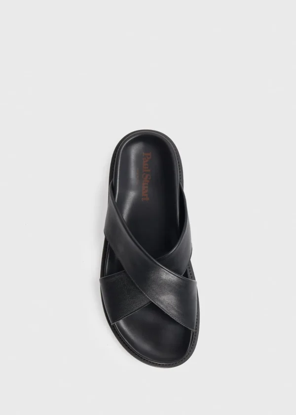 Punta Leather Slide