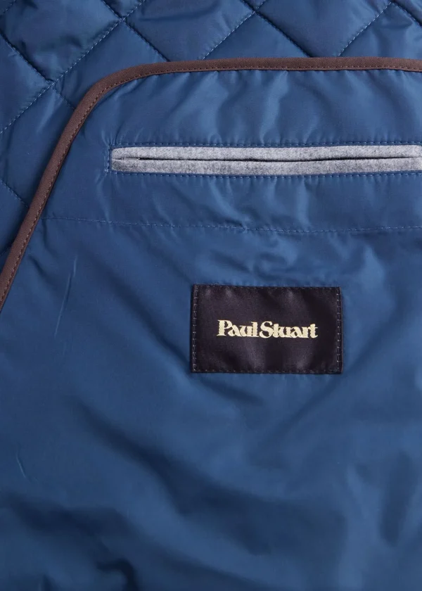 Quilted Wool Flannel Vest