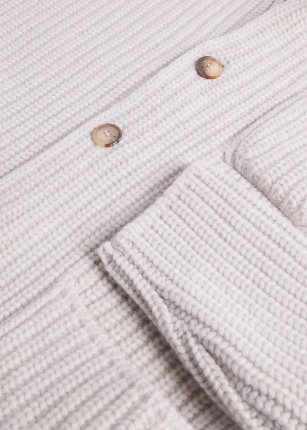 Ribbed Sweater Jacket