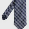 Silk Jacquard Check Tie