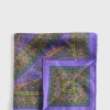 Silk Paisley Pocket Square