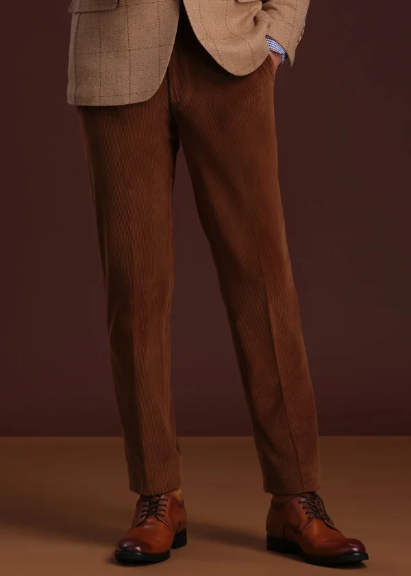 Soft Corduroy Dress Trouser