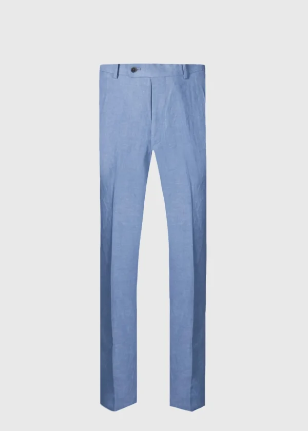 Soft Linen Canvas Dress Trouser