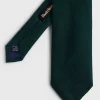 Solid Silk Garza Tie