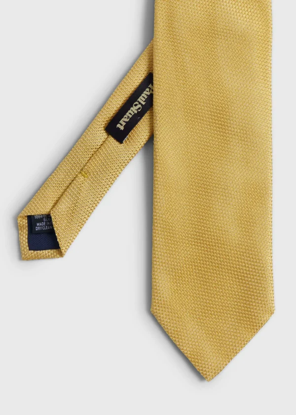 Solid Silk Garza Tie