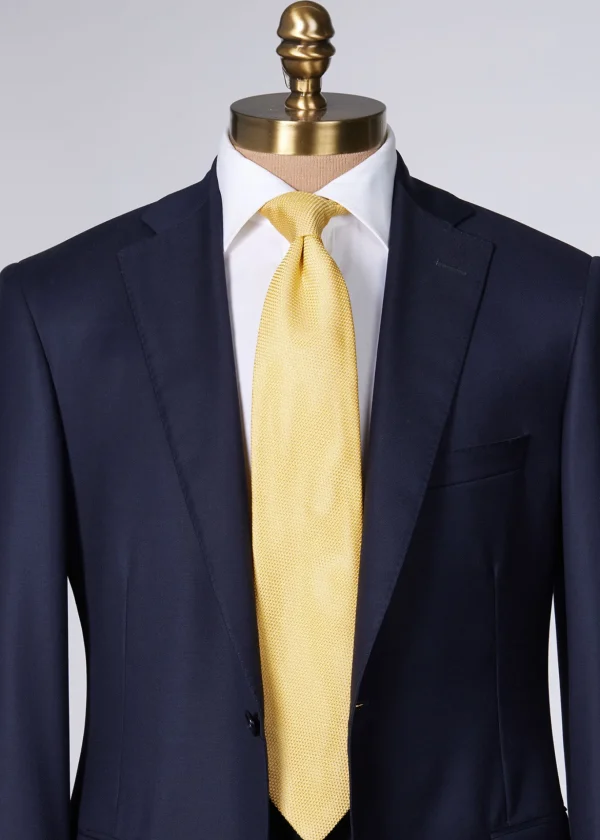 Solid Silk Garza Tie