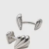 Sterling Silver Shell Cufflinks